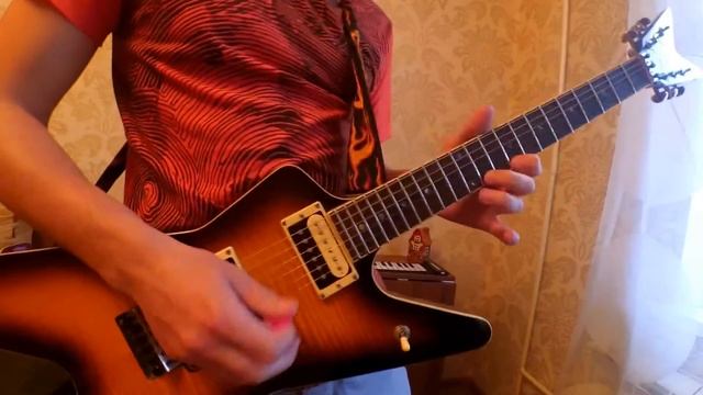 Pantera - Floods (cover guitar solo) Dean ML Sofa Rocker # 1 смотреть онлайн