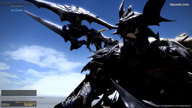Final Fantasy XIV Heavensward Benchmark Maximum Test! смотреть онлайн