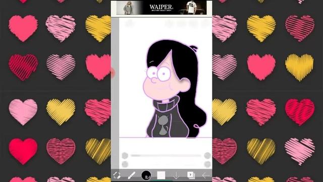 Я нарисовала свою ОС в стиле Г.Ф. смотреть онлайн