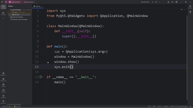 Python PyQt5 setup a basic GUI Application! 🖥️ смотреть онлайн