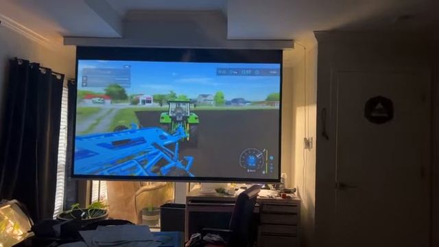 YABER V10 5G WiFi Bluetooth Projector 9800L Full HD 1080P 400 ANSI Lumen Projector Carry Bag смотреть онлайн