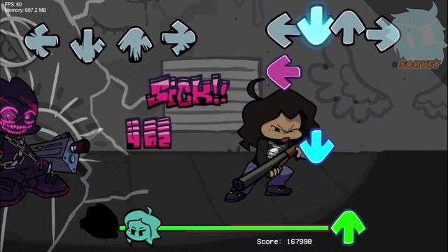 Friday Night Funkin' Corruption Evil Pico Vs Sunday Vexation Cover