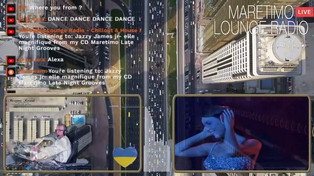 Weekly Livestream "Maretimo Lounge Radio Show" stunning HD videoclips+music by Michael Maretimo CW1 смотреть онлайн