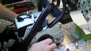 СТАВИМ НОВОЕ СЦЕПЛЕНИЕ НА НАШУ НОВУЮ ПИЛУ ШТИЛЬ 180