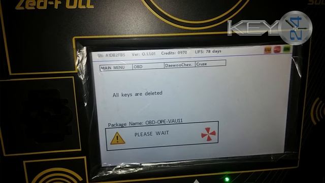 Zed-FULL - OBD - Chevrolet Cruze 2014 год (полная утеря) смотреть онлайн