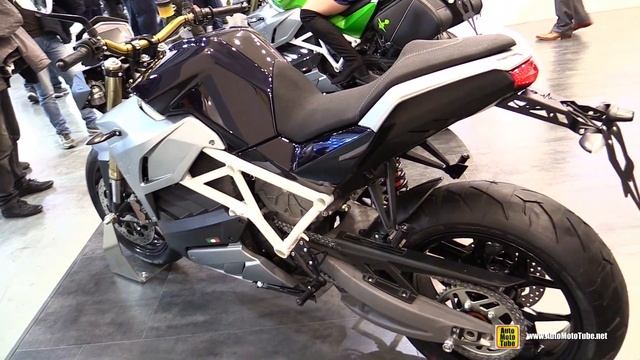 2017 Energica Eva Electric Bike - Walkaround - 2016 EICMA Milan смотреть онлайн