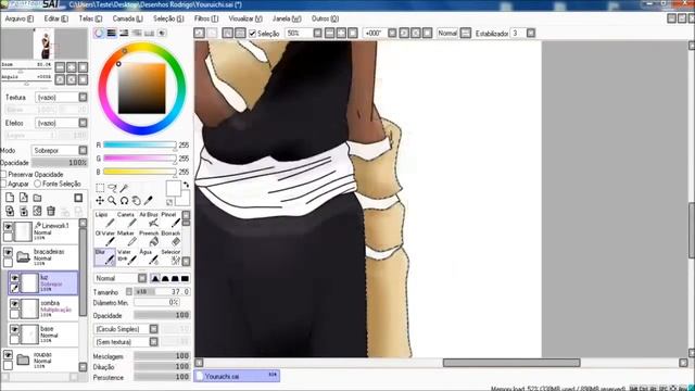 [SpeedArt-Digital] Painting Yoruichi (Bleach) смотреть онлайн