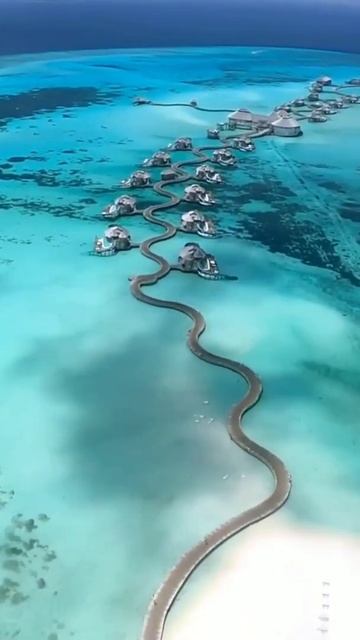 A Bird Eyes view of Soneva Jani in Maldives ✈️ #shorts смотреть онлайн