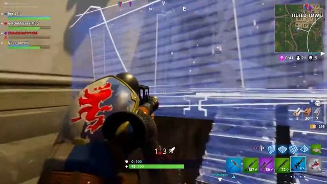 First Tilted Towers game 11 kills clutch win смотреть онлайн