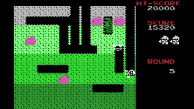 Dig Dug MSX Gameplay
