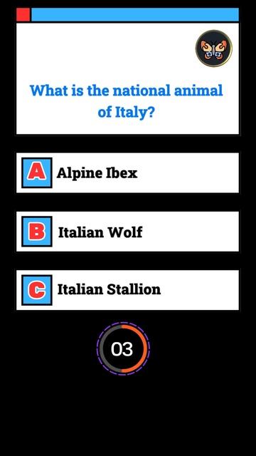 What is the national animal of Italy ? #quiz #trivia #riddles смотреть онлайн