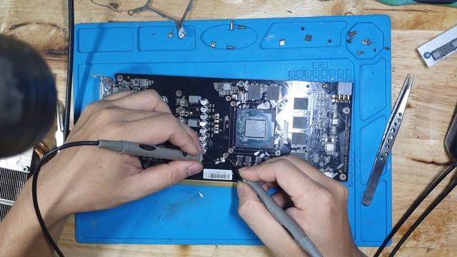 Sửa Chữa VGA TẬP 20: Card màn hình palit 1060 chạm nguồn 12v смотреть онлайн