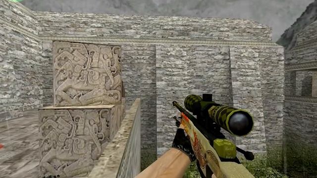CS:GO AWP DRAGON LORE HD for CS1.6 смотреть онлайн