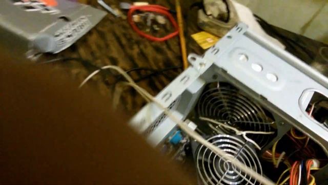 БП без Куллера ( Power supply without fan )В работе. смотреть онлайн