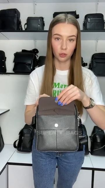 Мужская кожаная сумка TD-1118 смотреть онлайн