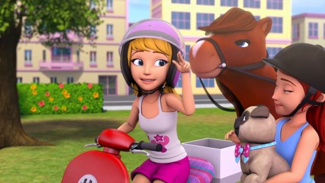 LEGO® Friends - Mia: Projížďka po městečku Heartlake! смотреть онлайн