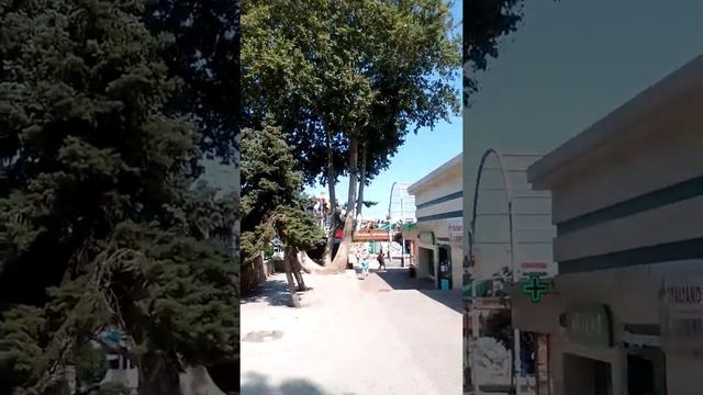 Прогулка по Анапе, немножко о столовых и развлечениях. смотреть онлайн