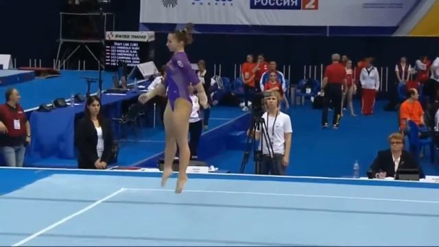 Roxana Popa Nedelcu 13 EURO CHAMPIONSHIPS AA FX 13.633 смотреть онлайн