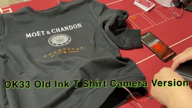 OK33 camera Old Ink T Shirt version playing cards cheating device смотреть онлайн