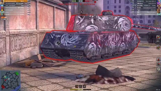 World of Tanks Blitz | Tiger II | 4742 Damage | 2 Kills смотреть онлайн