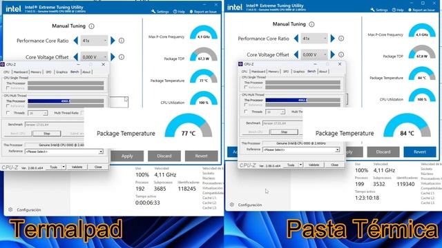 Almohadilla Térmica Grizzly Vs Pasta Térmica en CPU смотреть онлайн
