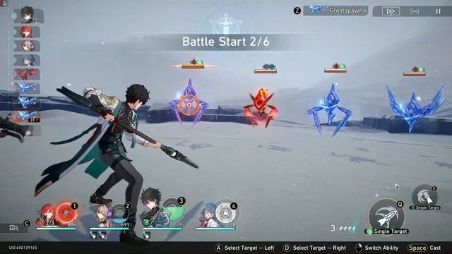 HSR Himeko Herta Recursion Chain Combo смотреть онлайн