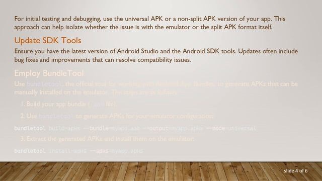 No Split APKs Compatible with Android Emulator: Troubleshooting and Solutions смотреть онлайн
