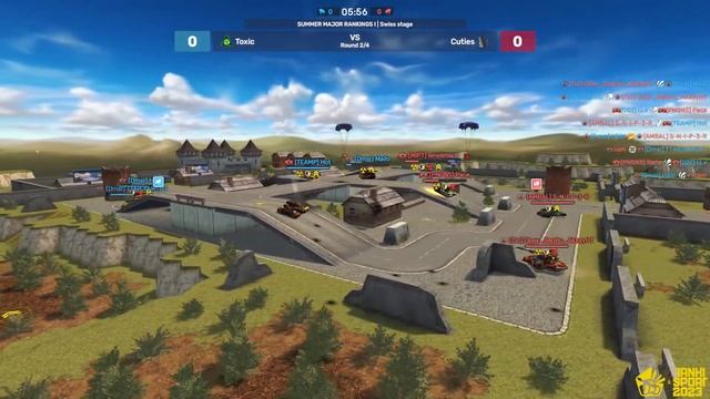 Toxic Vs Cuties | Summer Major 2023 | Major Rankings I смотреть онлайн