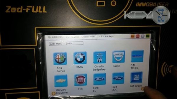 Zed-FULL - OBD - Nissan Almera 2004 год (программирование ключей)