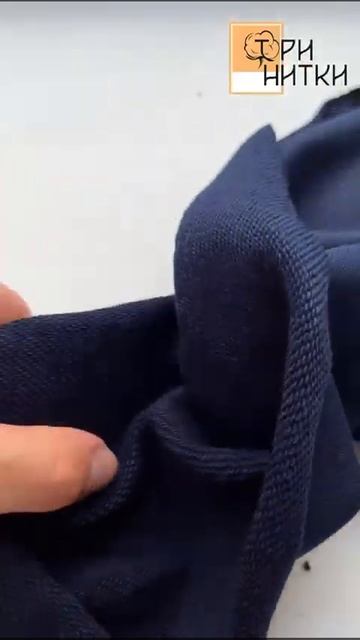 Обзор ткани ☆ Футер 3-х нитка петля диагональ Цвет Темно-синий #textile #шью #каксшить смотреть онлайн