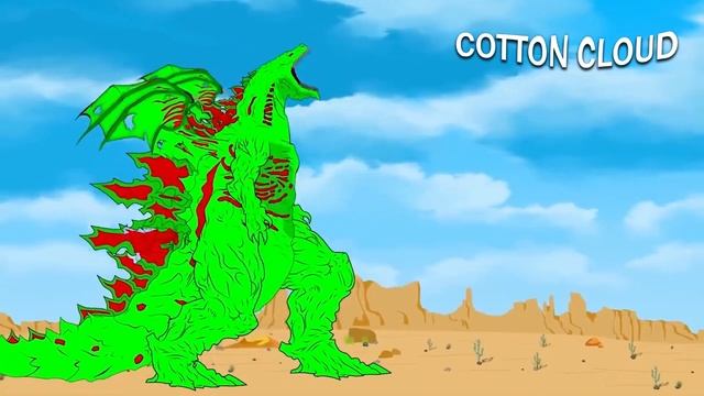 GODZILLA & KONG & Evolution SHIN GODZILLA vs MEGALODON SHARK - Coffin Dance Song Meme Cover смотреть онлайн