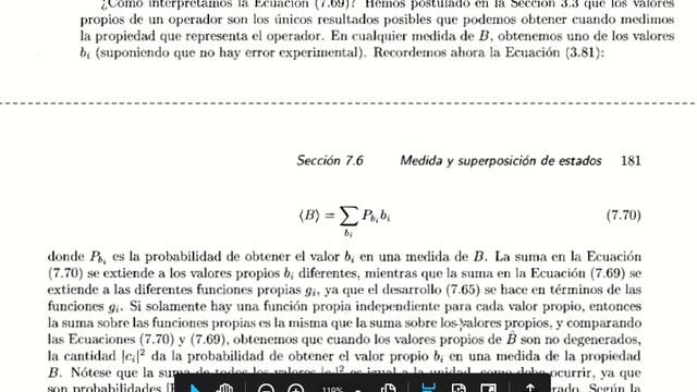 7.6 Teorema de la Mecánica Cuántica смотреть онлайн