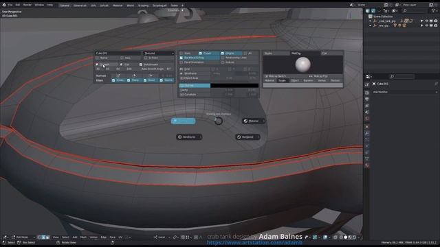Blender Addon for hard surface modeling | Meshmachine смотреть онлайн