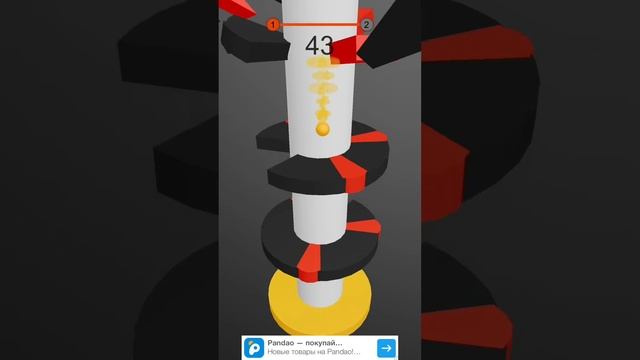 Pass the first level Helix Jump прохожу 1 уровень смотреть онлайн