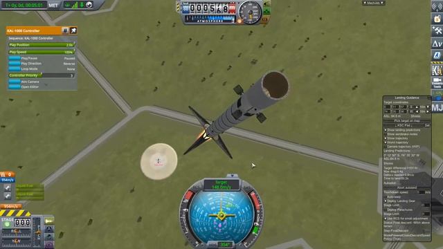 I used my KSP FALCON 9 to launch a SPY SATTELITE into Orbit | ksp смотреть онлайн