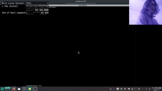 Arch Linux Install Speedrun (75%) with Desktop Environment смотреть онлайн