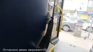 Поездка на трамвае 372+363 || 🔵8🟢 маршрут || Краснодар.