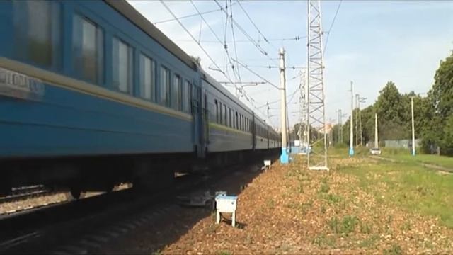 ЧС7-042 с поездом № 24 Одесса - Москва смотреть онлайн