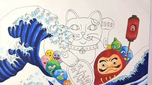 Creative illustration/Wealth in the waves #49 смотреть онлайн