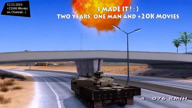 Leopard 2 MBT Revolution - GTA San Andreas 1440p / 2,7K 60FPS _REVIEW смотреть онлайн