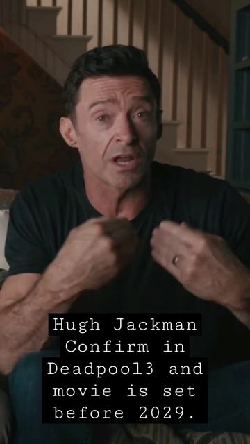 Hugh jackman confirm in Dealpool 3. #comicverse #mcu #marvel #deadpool3 #hughjackman смотреть онлайн
