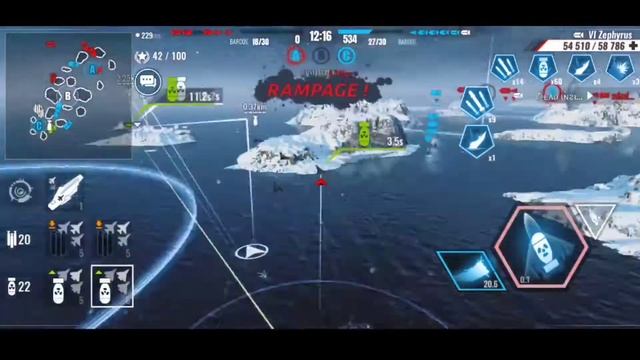 Pacific Warships - FIRST GAME ON ZEPHYRUS смотреть онлайн