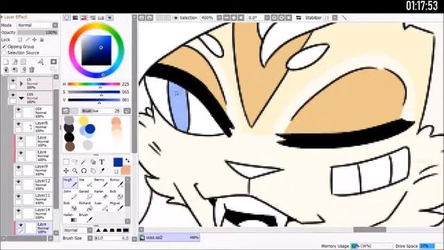 [SAI 2 SPEEDPAINT] Chance and Cosmo смотреть онлайн