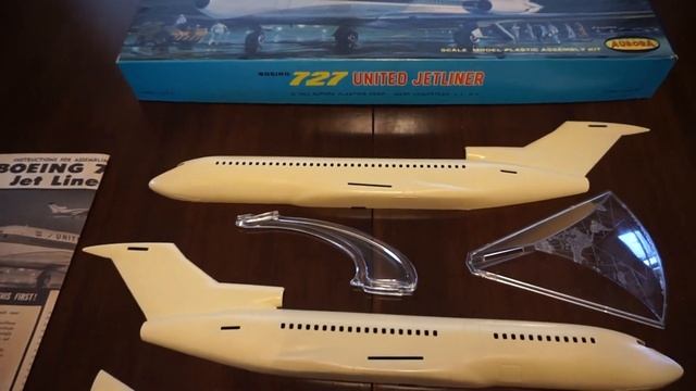 RARE 727 Model / 1962 Aurora B-727 United Airlines смотреть онлайн