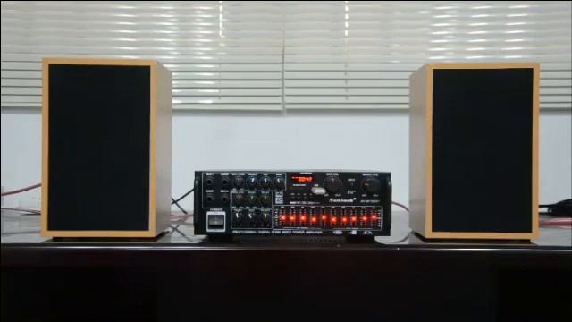 2000W Bluetooth 2 0 channel audio power HiFi amplifier 326bt 12V 220V AV amp speaker with remote co смотреть онлайн