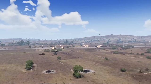 See What Happens! German Leopard Tank Destroys 40 Russian Armored T-72 Tanks! in Frontier II, arma3 смотреть онлайн
