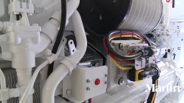 MTU Engine 12V 2000 смотреть онлайн