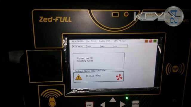 Zed-FULL - OBD - Audi A4 2007 год (программирование ключа) смотреть онлайн