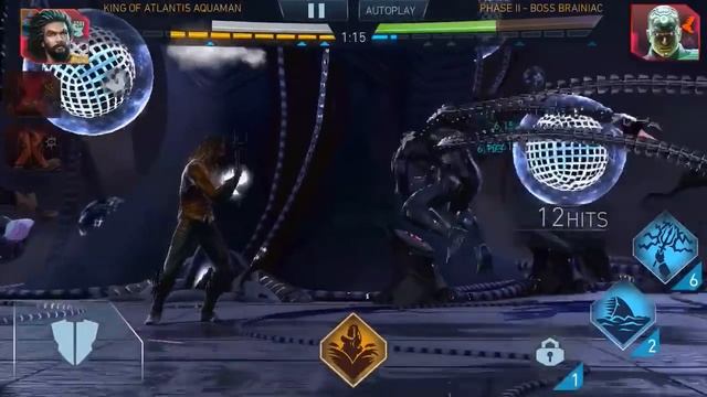 Injustice 2 Mobile - T6/P2 - King of Atlantis Aquaman (KOAA) - 6,4kk damage, update 2.7.1 смотреть онлайн