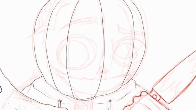 pumpkin head |speed paint ibis paint | смотреть онлайн